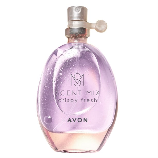 Scent mix. Туалетная вода Avon Scent Mix. Эйвон Crispy Fresh туалетная вода. Вода туалетная женская Фреш эйвон. Туалетная вода Scent Mix Crispy Fresh.